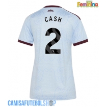 Camisa de time de futebol Aston Villa Matty Cash #2 Replicas 3º Equipamento Feminina 2026-27 Manga Curta